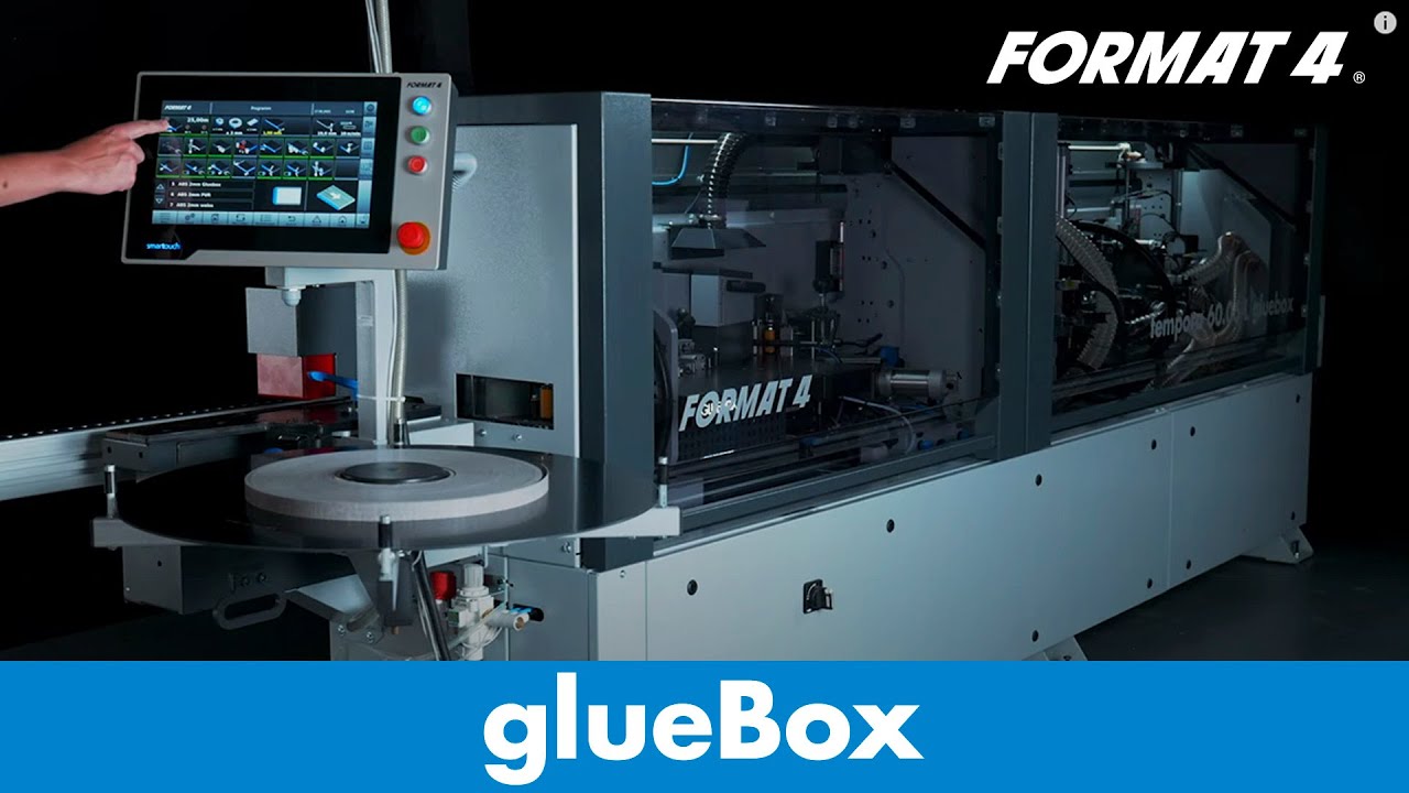 Vídeo do produto Coladeira de Bordas Automática Format4 Tempora F600 6006 L