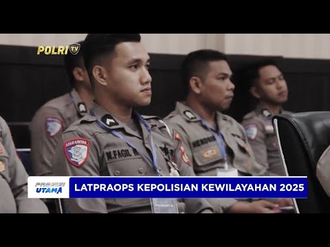 KAPOLDA GORONTALO BUKA PELATIHAN PRA OPERASI KEPOLISIAN WILAYAH 2025