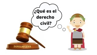 ¿Qué es el derecho civil  Resumen Derecho civil animado 1/30