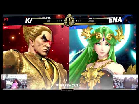Tea (Pac-Man, Kazuya) vs Chase (Palutena) - Ultimate Singles Losers Top 16 - Crown the Third
