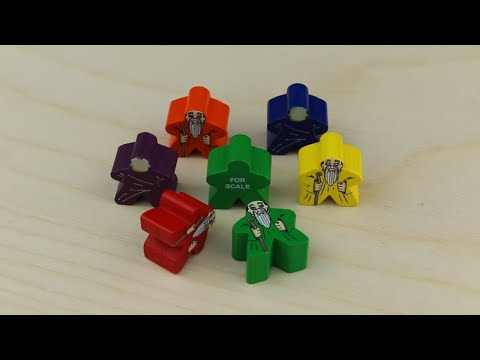 Wizard, Orange - Character Meeple video