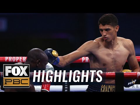 Re-live Sebastian Fundora’s dominant second-round TKO of Habib Ahmed | HIGHLIGHTS | PBC ON FOX