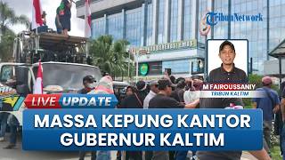 Warga Kaltim Demo di Kantor Gubernur, Desak Penyelesaian Konflik Ganti Lahan HGU  dan PSN
