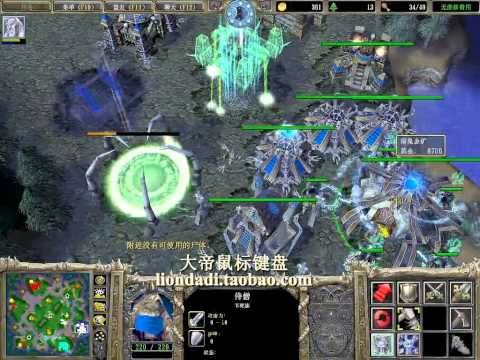 【7K 大帝 VS Lucifer Nicker】魔兽争霸2v2 超怪异兵种组合