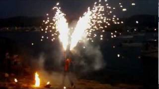 Fire show@Cafe del Mar, Ibiza