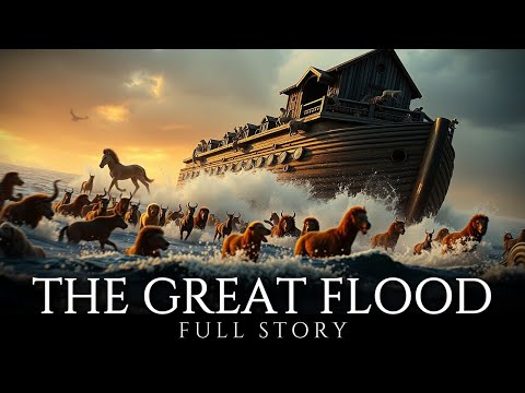 The ENTIRE Story of The Great Flood | Bible Stories To Fall Asleep To