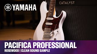 Video thumbnail for Yamaha | Pacifica Professional | Rosewood | Clean Sound Sample by Yamaha Guitars