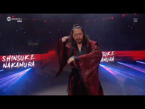 Shinsuke Nakamura Entrance - WWE Monday Night Raw, April 08, 2024