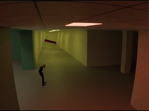 Backrooms - Lost Man Pitfalls