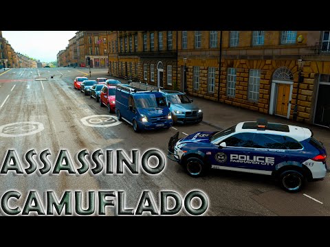 ME DENUNCIARAM!! ASSASSINO CAMUFLADO - FORZA HORIZON 4