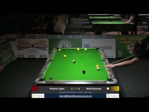2018 World Masters -  Mens  - Victorin Labar v Matt Brannan