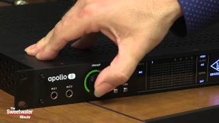 Video thumbnail for Universal Audio Apollo 8 Thunderbolt Interface Review by Sweetwater Sound by Sweetwater
