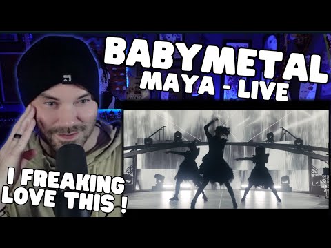 Metal Vocalist First Time Reaction - BABYMETAL - MAYA - LIVE - BLACK NIGHT