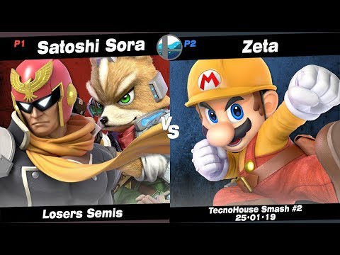 TecnoHouse #2: OZN | Zeta (Mario) vs TLP | Satoshi Sora (Fox, Captain Falcon) - Losers Semis