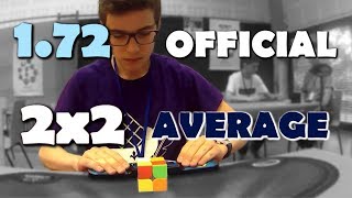 1.72 OFFICIAL 2x2 WINNING AVERAGE at Elsass Open 2019 !