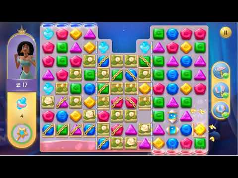 Disney Princess Majestic Quest Level 385 - No Boosters
