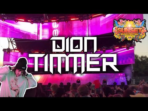 DION TIMMER @ Sunset Music Festival 2019