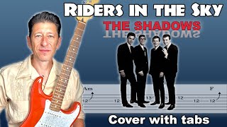 (Ghost) Riders in the Sky - Guitar cover with tabs (The Shadows)