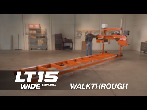 LT15WIDE Portable Sawmill Walkthrough | Wood-Mizer