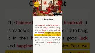 English Listening Practice – Chinese Knot | Short English Story with Subtitles