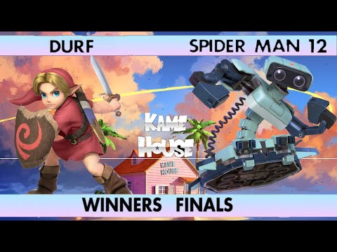 4o4 Kame House MIDLEVEL SLUMS 34 - Durf (Young Link) vs Spider man 12 (Min Min, R.O.B., K Rool) - WF