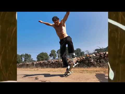 Skateboarding in rural India
