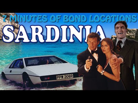 JAMES BOND IN SARDINIA | The Spy Who Loved Me | filming locations then*now