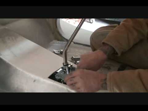 1934 Ford-Streetbeasts Fiberglass Kit Car-Installing the Transmission Shifter