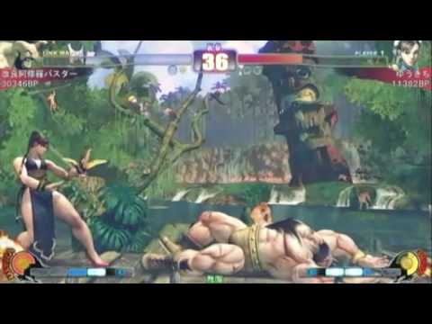 SF4:Yuukichi (Ch),MIC (Ru),Kimaken (Za) vs Samoa (Za),Buster (Za),Tekateka (Za) - NSB 12