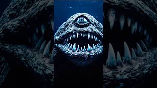 This Octopus-Like Creature Has a Mouth Full of Spiked Teeth#DeepSea #UnderwaterWorld #ScaryOcean