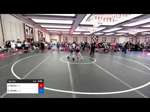 100 Lbs Rr Rnd 2 - Jack Baron, The Bakery Vs Caden Smith, Tech Squad Wrestling Club Cc18