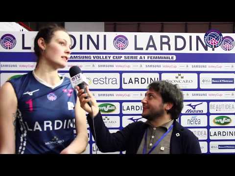 13a Giornata: Filottrano - Chieri 3-2. Vasilantonaki e Schiavo in Mixed Zone