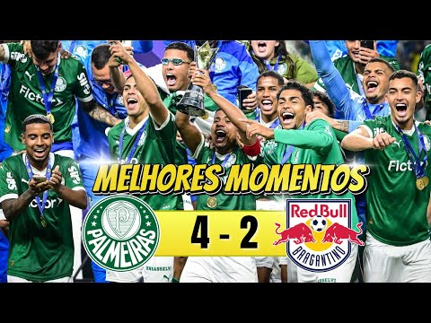 VERDÃO IS FOUR-TIME CHAMPION! Palmeiras x Bragantino - Highlights - Brazilian Under-20 Championsh...