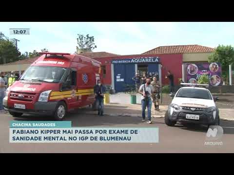 Chacina em Saudades: Fabiano Kipper Mai passa por exame de sanidade mental no IGP de Blumenau