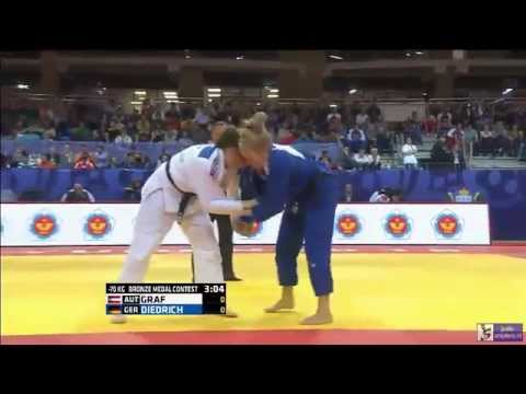 Judo 2015 Grand Slam Tyumen: Graf (AUT) - Diedrich (GER) [-70kg] bronze
