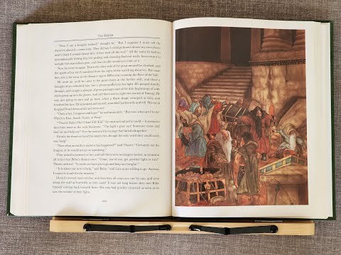 Chapter 13; The Hobbit by J.R.R. Tolkien, Illustrated by Michael Hague.