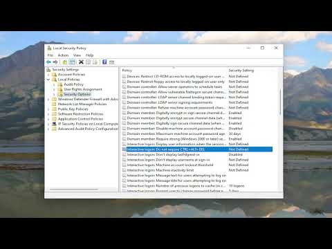 How to Enable or Disable CTRL+Alt+Del Secure Logon in Windows 11/10 [Tutorial]