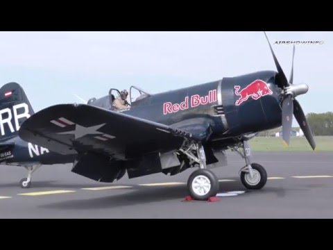 The Legendary Corsair Starts Up - Flying Bulls Training in Maribor (PROMO)