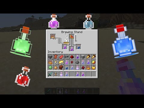 Minecraft: How to make Potions - (Minecraft Potions)