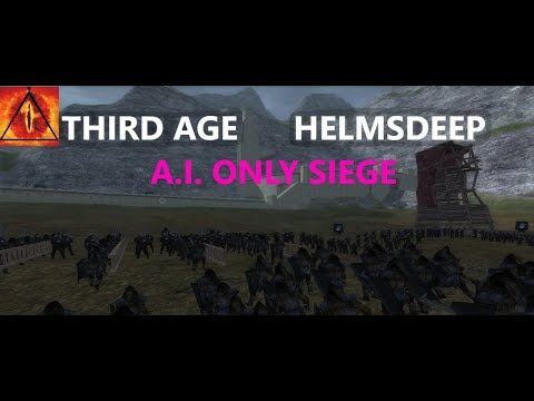 Third Age TW A.I. Only Siege of Helmsdeep (Hornburg)