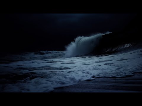 Deep Sleep White Noise Sounds, Ocean Waves Whispering ASMR For Sleeping at Carrapateira Beach