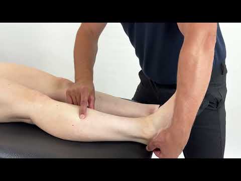 Osteopathic Positional Release / Strain Counter Strain Techniques for the Tibialis Anterior