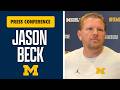 Jason Beck On Bryce Underwood, Tommy Carr, Offensive Line Battles | Michigan Football OC