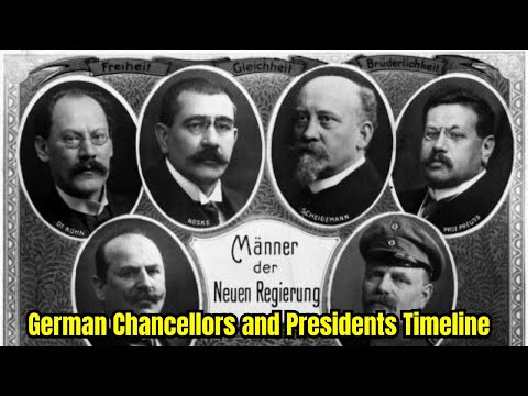 Timeline of the Rulers of Germany - German Chancellors and Presidents Timeline