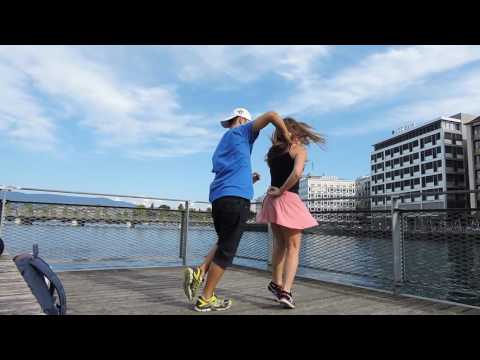 Fernando Pena dançando forró em Genebra - Suíça