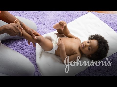 How to Massage Baby’s Arms and Legs | JOHNSON’S®