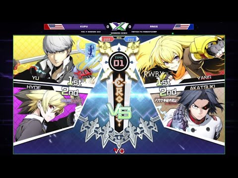 F@X 332 BBTAG - Kupu Vs. RNGG - BlazBlue: Cross Tag Battle Winners Semis