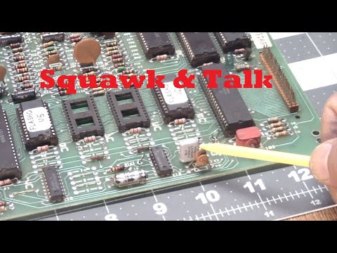 AE#167 Repairing A Bally Squawk & Talk Audio Board