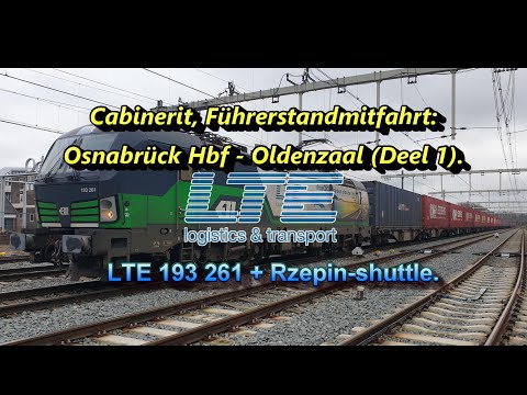 [4K] Cabinerit, Führerstandsmitfahrt: Osnabrück - Bad Bentheim - Oldenzaal (Deel 1)