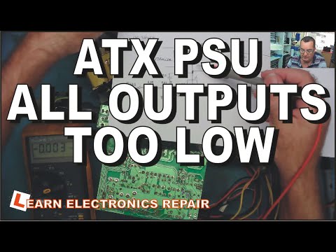 LER 047 ATX 600W PSU Repair Tutorial How does the power supply circuit work How to repair ATX